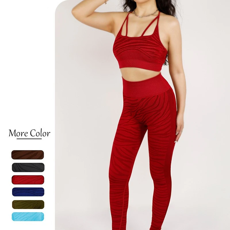 2PCS-Women-Yoga-Set-Shockproof-Sport-Bra-Top-Solid-Color-Breathable-Gym-Leggings-Fitness-Workout-Set