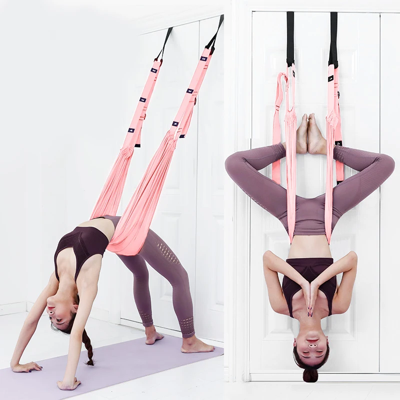 Aerial-Suspension-Yoga-Strap-Hammock-Swing-Stretching-Tension-Band-Pilates-Fitness-Sports-Gym-Waist-Stretch-Flexibility