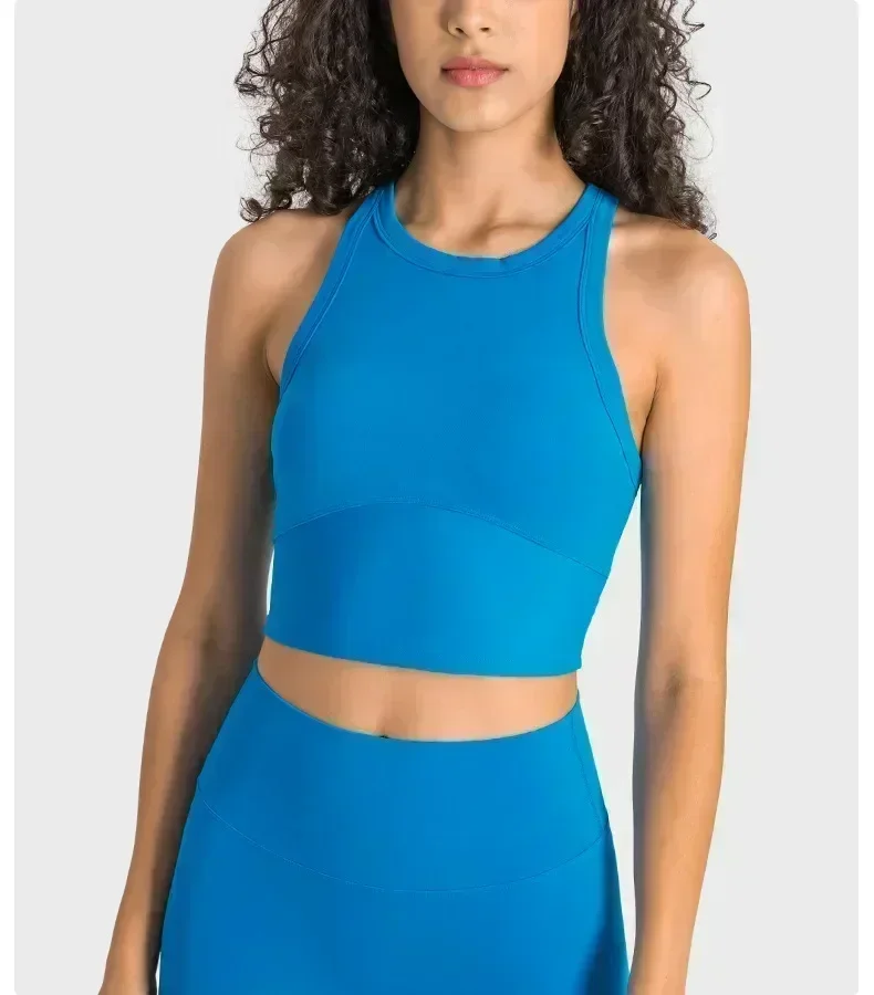 Luulogo-Yoga-Fitness-Sports-Tank-Top-Bra-with-Chest-Pad-Breathable-Crop-Underwear-Gym-Trainning-Jogging