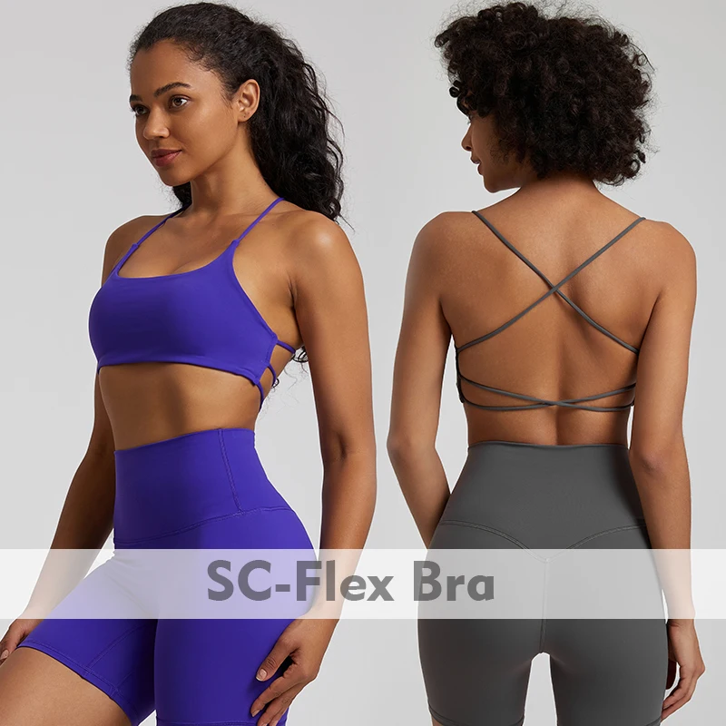SHINBENE-Super-Cloud-Scoop-Neck-Bra-Women-Cross-Back-Backless-Yoga-Sport-Bras-Padded-Workout-Top