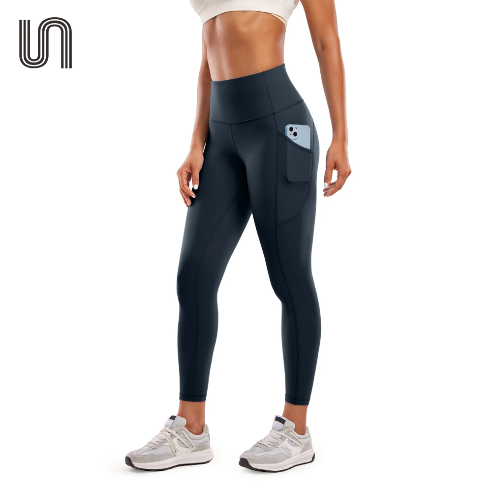 Women-s-Brushed-Naked-Feeling-Workout-Leggings-25-Inches-High-Waisted-Matte-Soft-7-8-Yoga