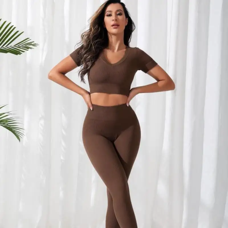 Workout-Outfits-for-Women-2-Piece-Ribbed-Seamless-Crop-Tank-High-Waist-Yoga-Leggings-Sets